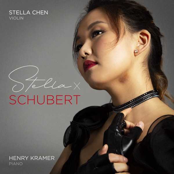 Schubert album cover, featuring Stella Chen